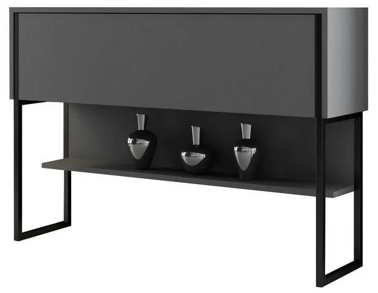 Comodă Luxe Anthracite and Black
