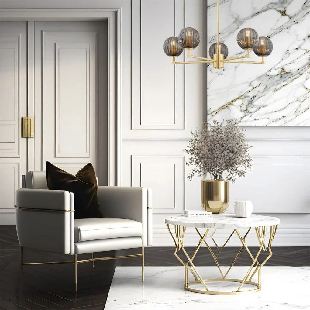 Candelabru 5 brate design modern Paloma