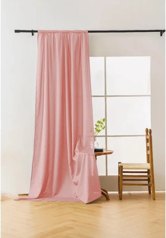 Perdea OXFORD LIGHT 140x250 cm, roz Agatat: Rejansa