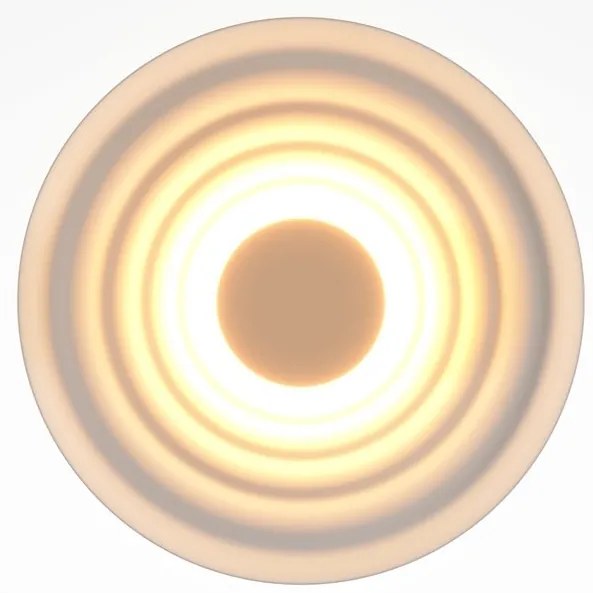 Aplica de perete LED, Aluminiu, Nami alb mat