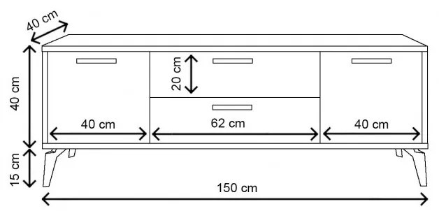 Comoda TV Sude - L3021