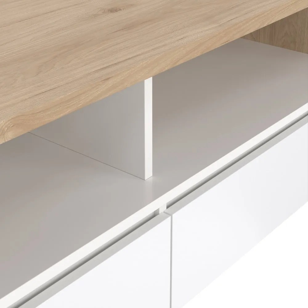 Măsuță de cafea albă-în culoare naturală 60x120 cm Next – Tvilum