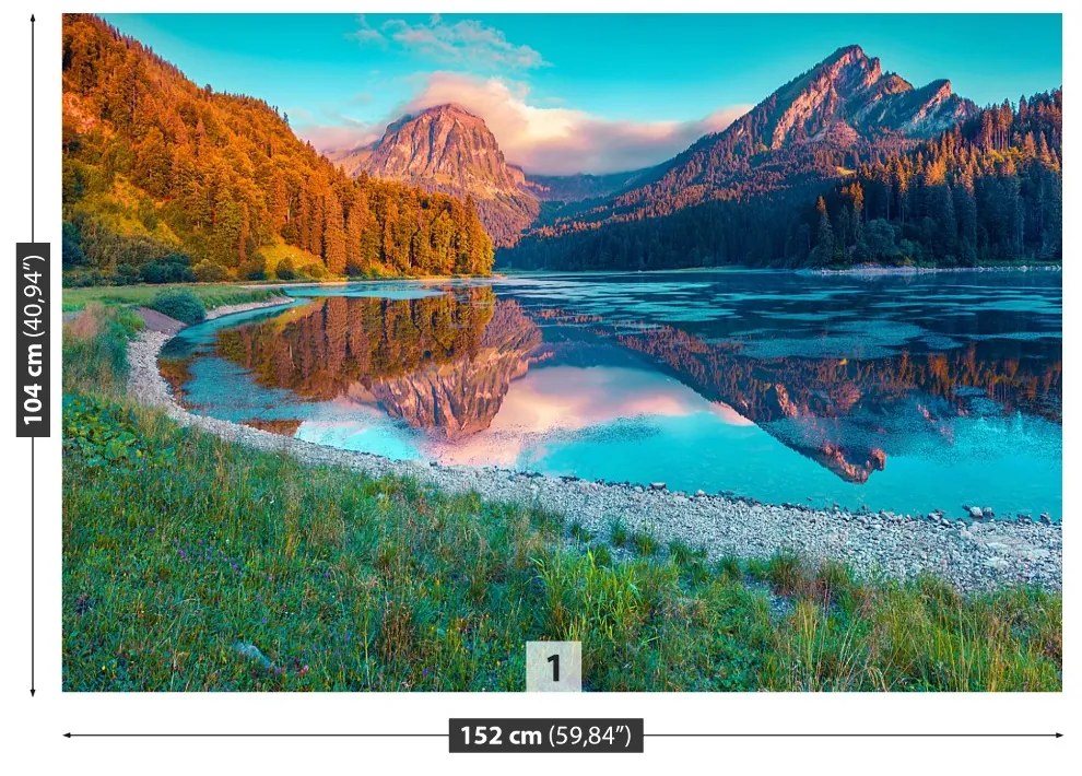 Fototapet Lacul Obersee