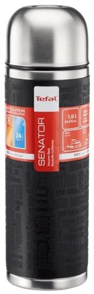 Termos Tefal 1 l SENATOR oțel inoxidabil/negru
