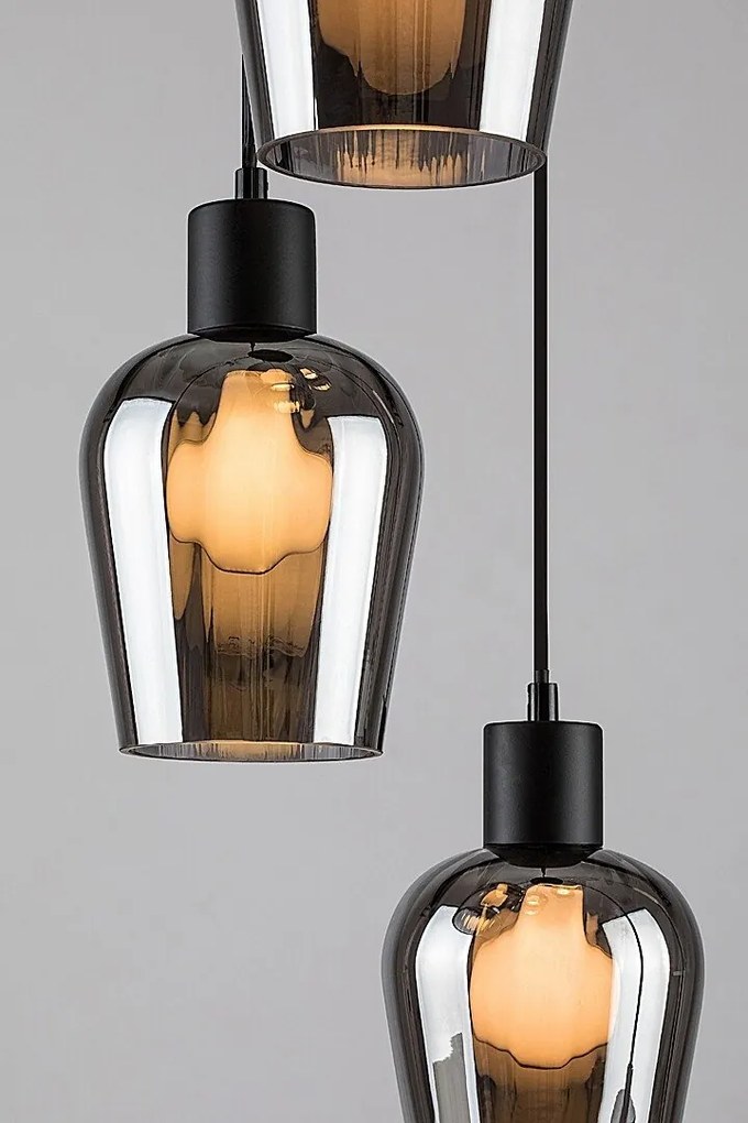 Lustra cu 5 pendule design modern Florian