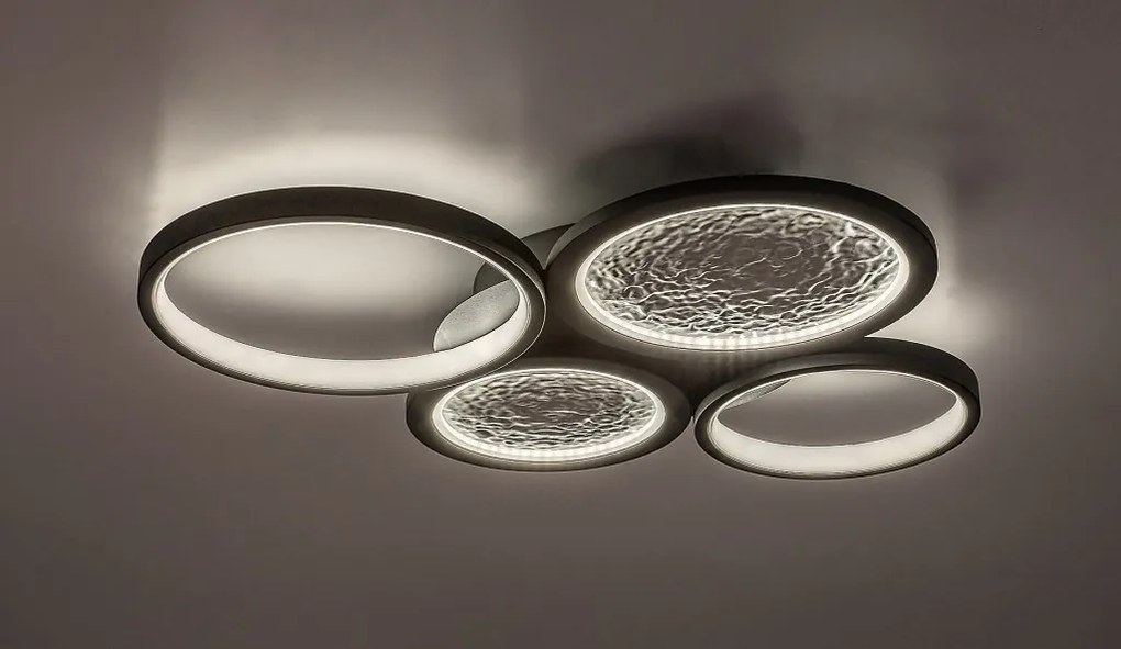Plafoniera LED cu telecomanda Aranis 59x45cm