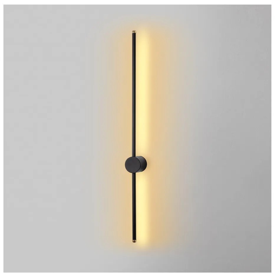 Aplică de perete neagră LED Sword – Opviq lights