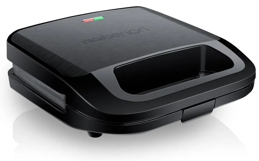 Aparat de sandvici 3 în 1 Niceboy ION Snacker S3 750W/230V oțel inoxidabil/negru