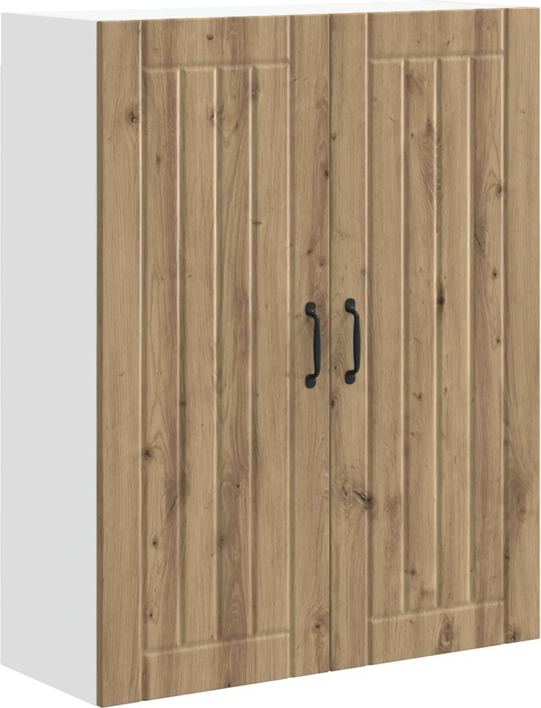 vidaXL Dulap de bucătărie Stejar Artizanal 80 x 31 x 100 cm