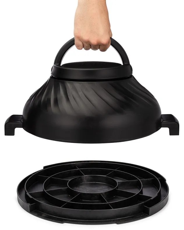 Instant Pot Pro Crisp + Air Fryer 140002701, 1500 W, 7.6 L, 11 programe, coș Air Fryer, afișaj LCD, negru