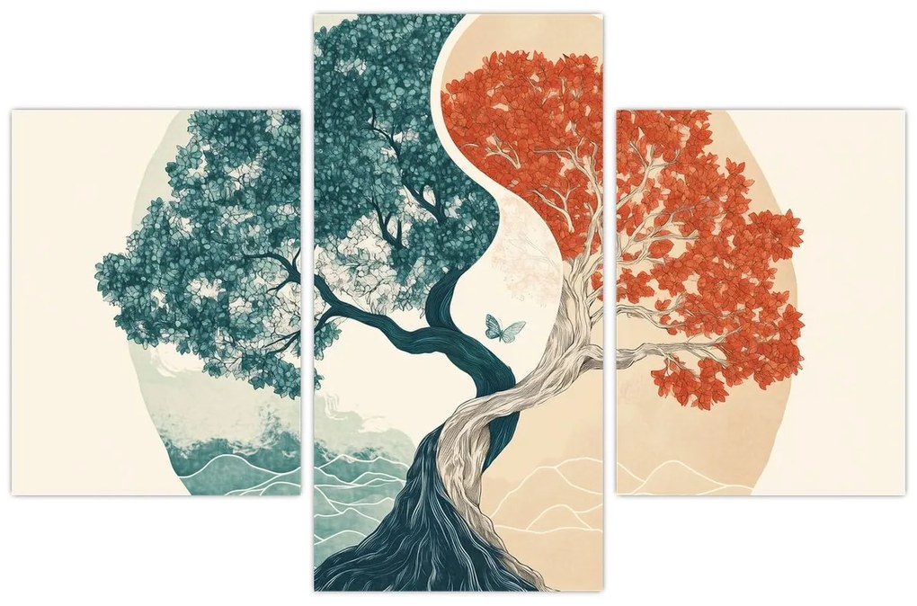 Tablou – Arbore plin de energie (90x60 cm)