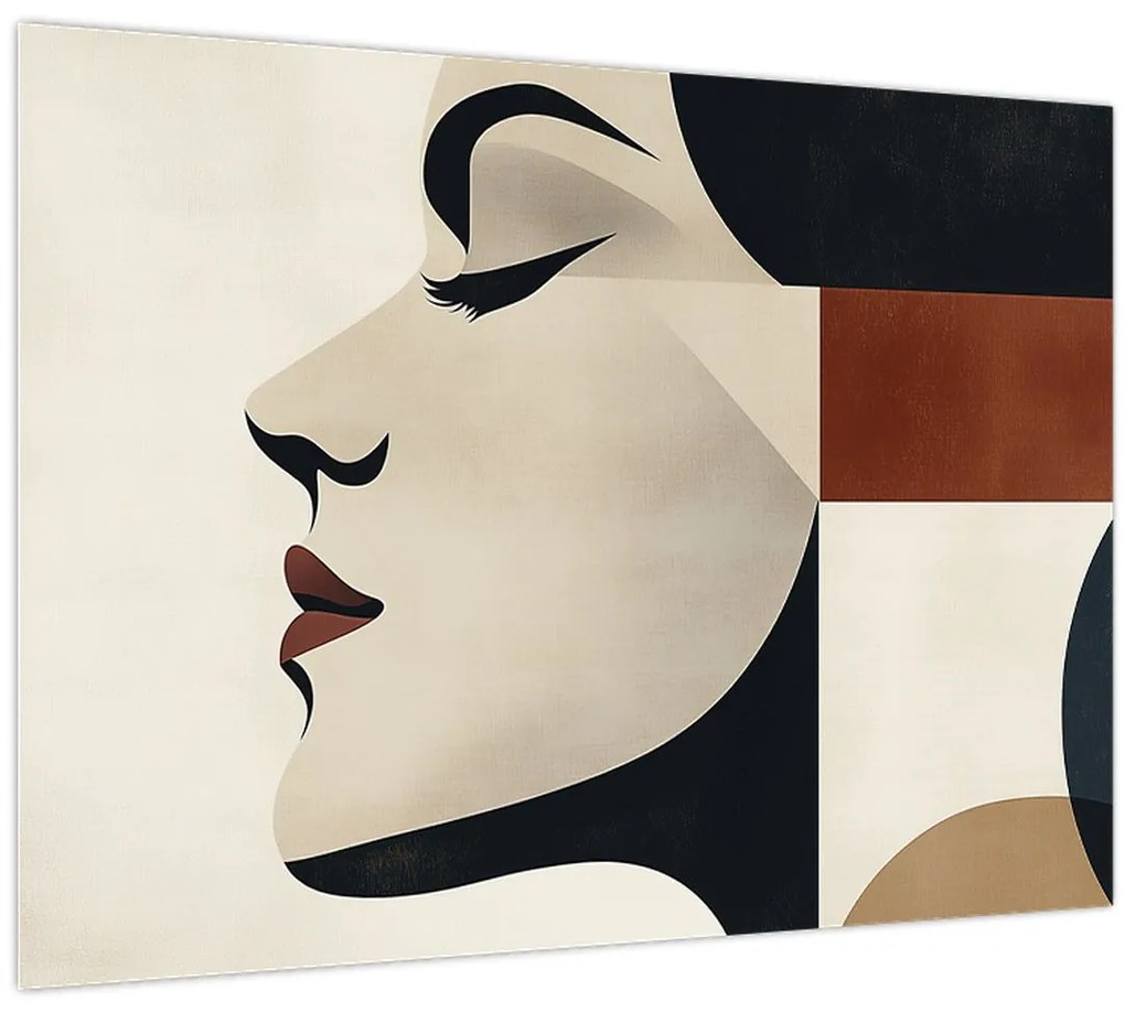 Tablou - Femeie din profil (70x50 cm)