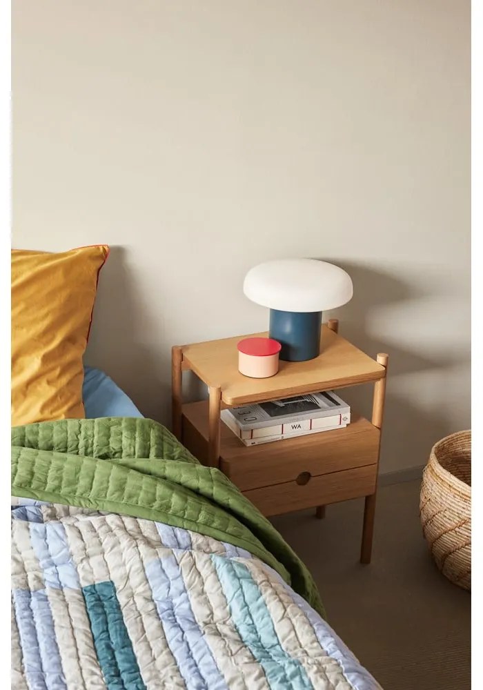 Veioză albastru-închis (înălțime 20 cm) Ateliers – Hübsch