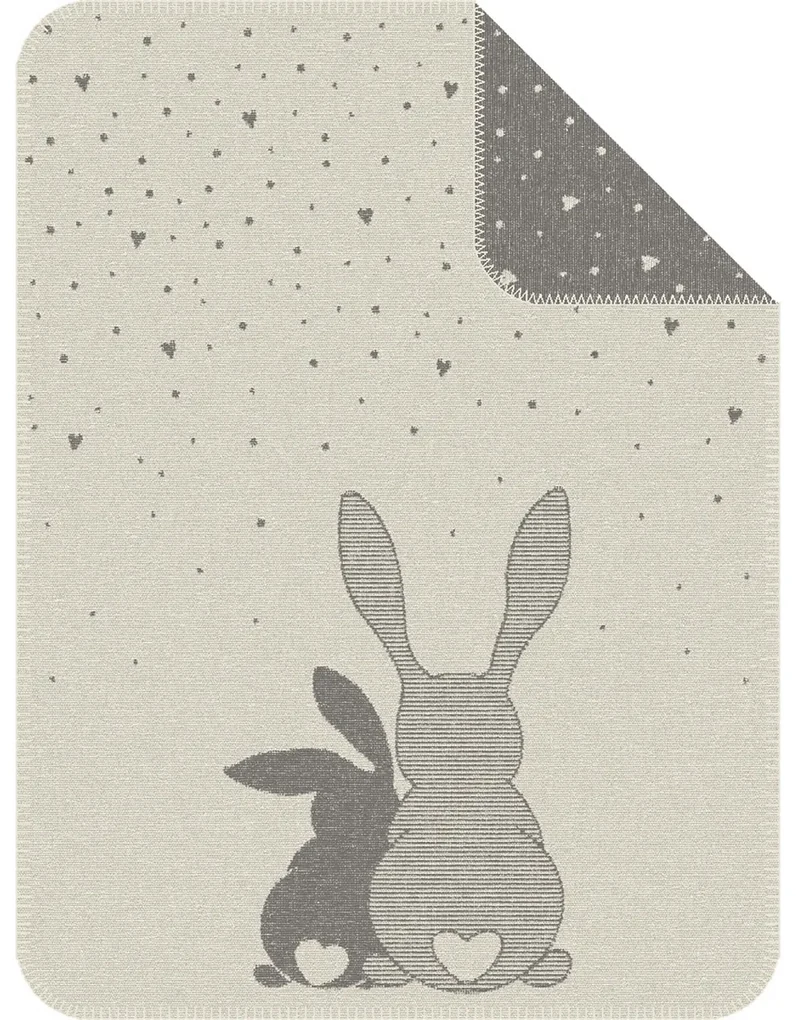 s.Oliver Pătură Junior Bunnies , 75 x 100 cm