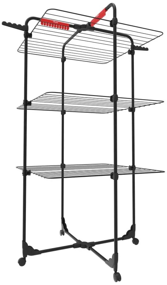 Uscător de rufe negru 30 m Mixer 3 – Vileda