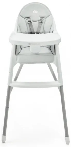 Scaun de masă pentru copii 2 în 1 KINDERKRAFT DINNLY gri