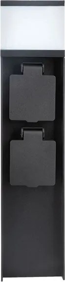 Solight PG13B - Lampă de exterior cu 2 prize 1xG9/11W/230V IP44