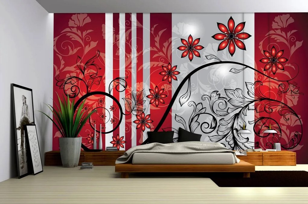 Fototapet - Flori (152,5x104 cm)