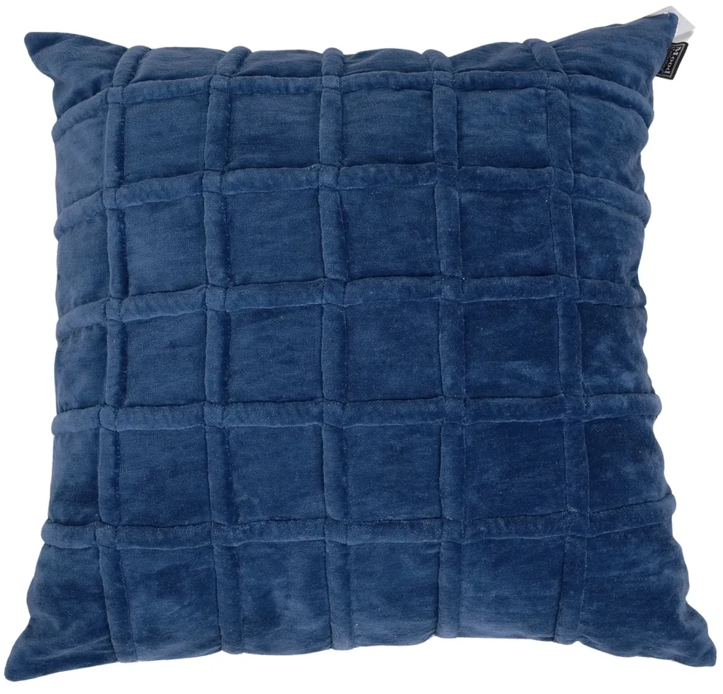 Husa decorativa pentru perna HADES 50x50 cm, albastru inchis