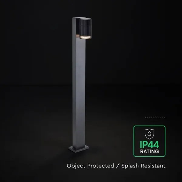 Lampă de exterior 1xGU10/10W/230V IP44 50 cm neagră