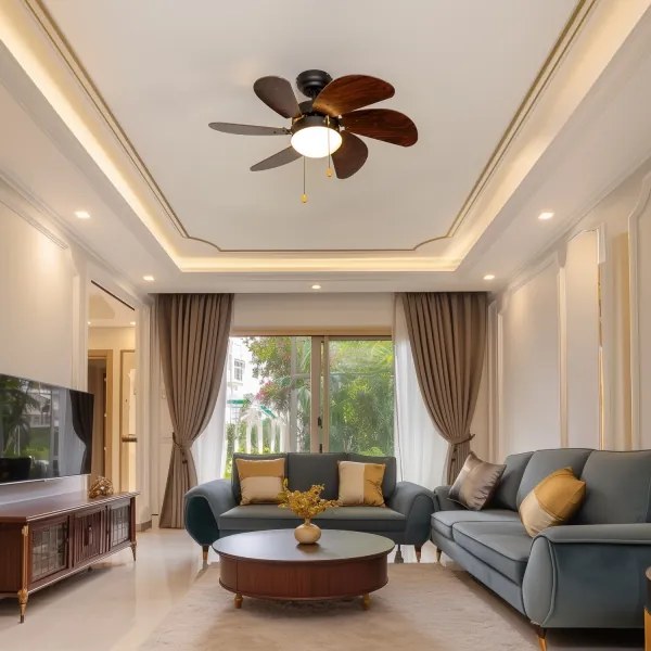 Ventilator de tavan ZEVENTI FAMARA 1xE14/60W/230V