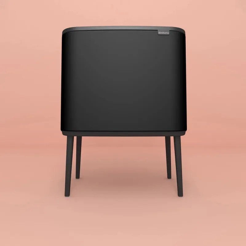 Brabantia Bo Touch 651106 Boklok de 36 de litri, 36 l, preparare lină și silențioasă, deschidere Golam, negru