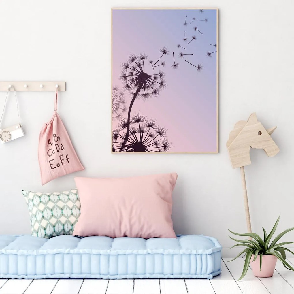 Poster - Fulgi de păpădii (A4)