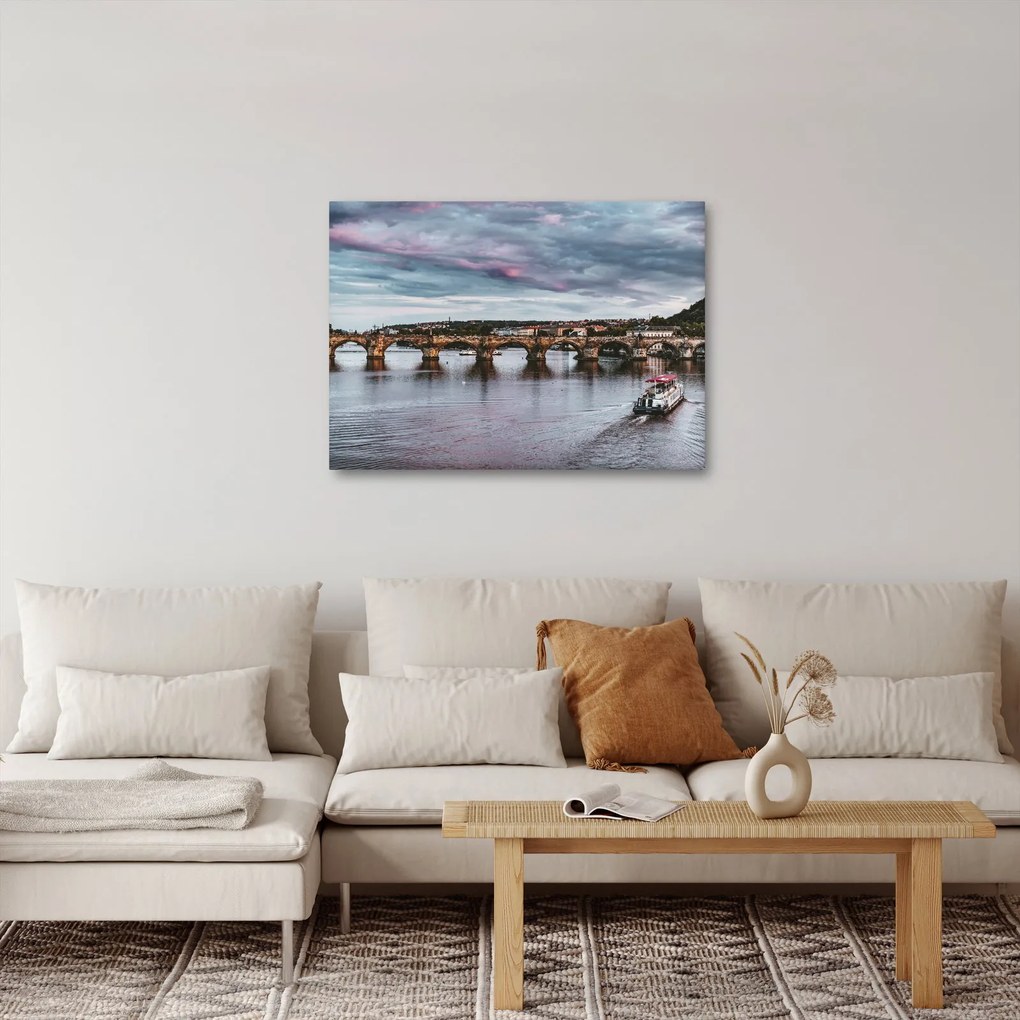 Tablou cu Vltava (70x50 cm)