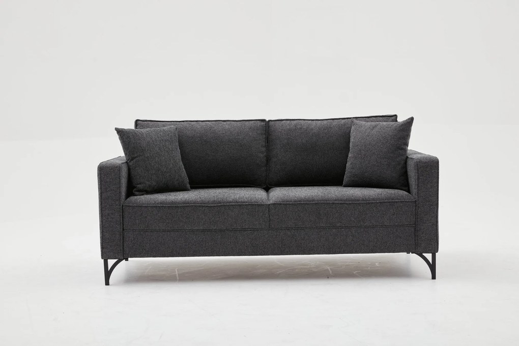 Canapea Berlin - Anthracite, Black