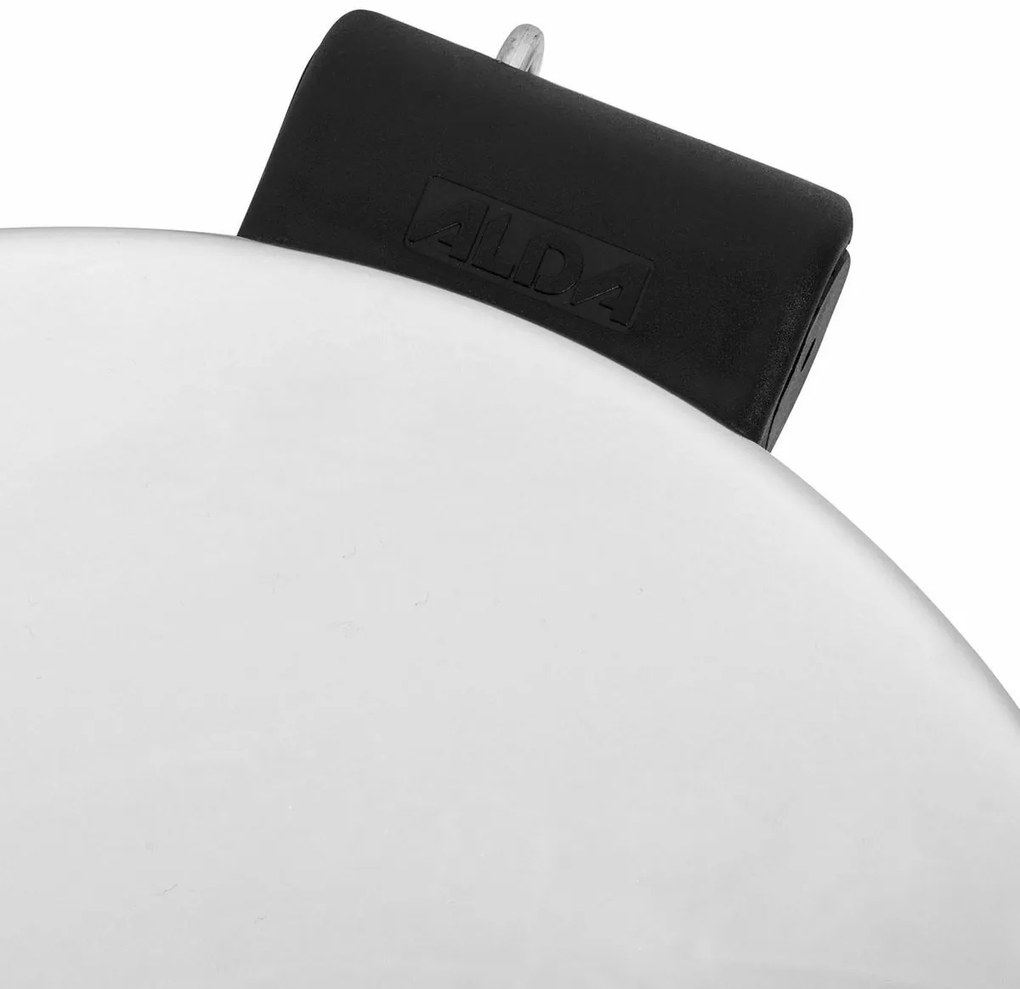 Alda Coș de gunoi cu pedală Freedom Fresh 30 l,oțel inoxidabil lucios, 30 l