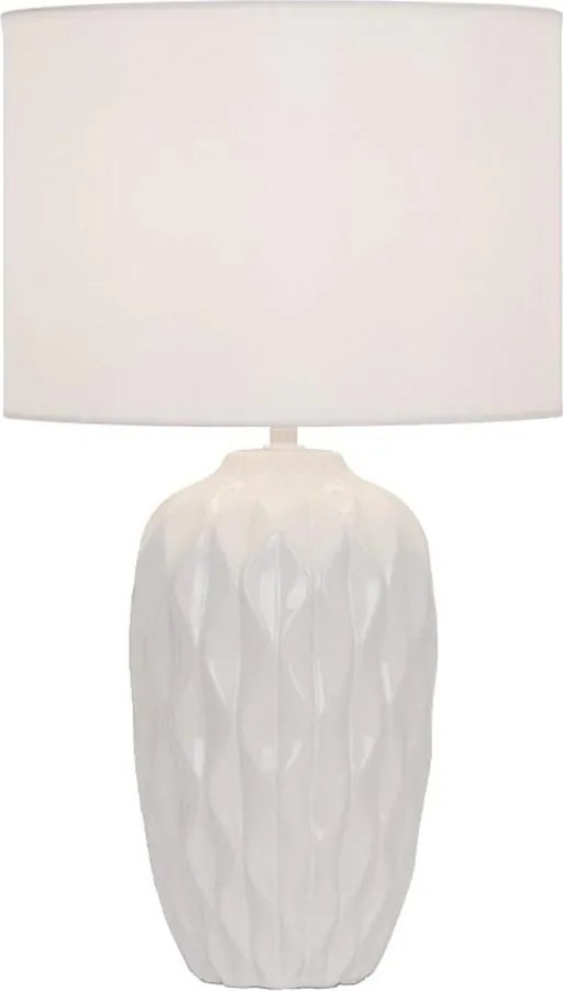 Lampă de masă PINEAPLE 1xE27/40W/230V albă