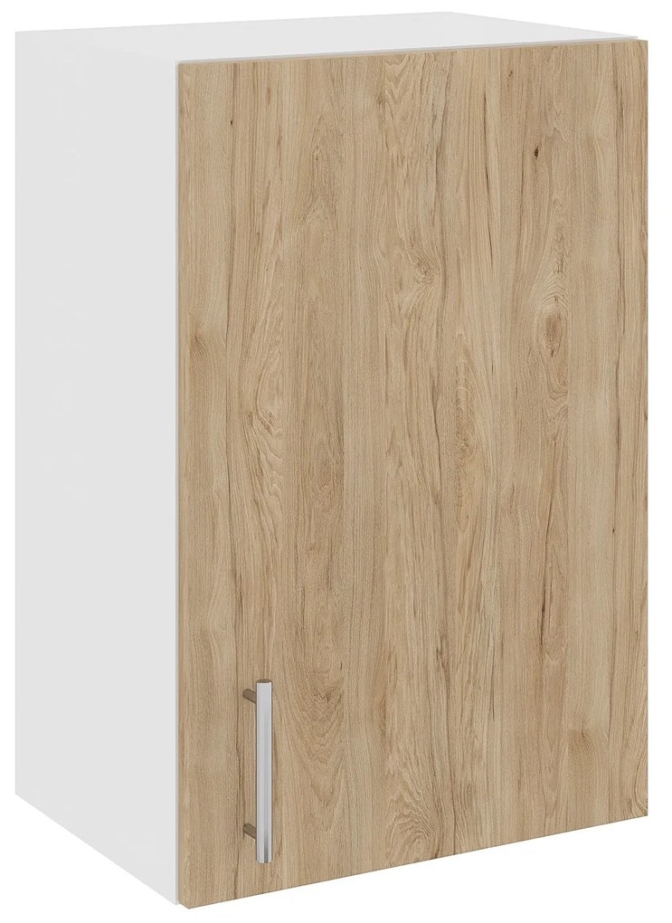 Corp Superior Karo, 1 Usa, Lemn Natural/Alb, 40 x 30 x 60 cm