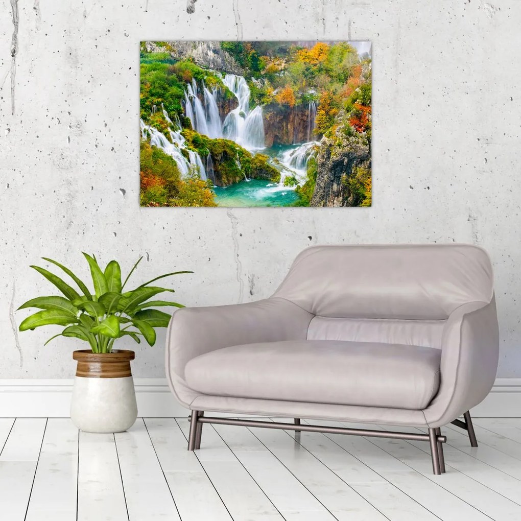Tablou - Parcul Național Lacurile Plitvice (70x50 cm)