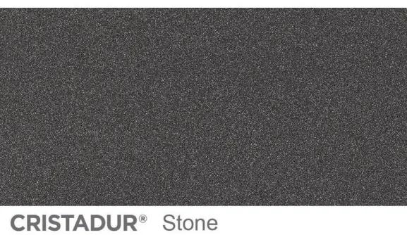Chiuveta bucatarie Schock Mono N-100S Cristadur Stone cu sifon automat, granit, montare pe blat 49 x 51 cm