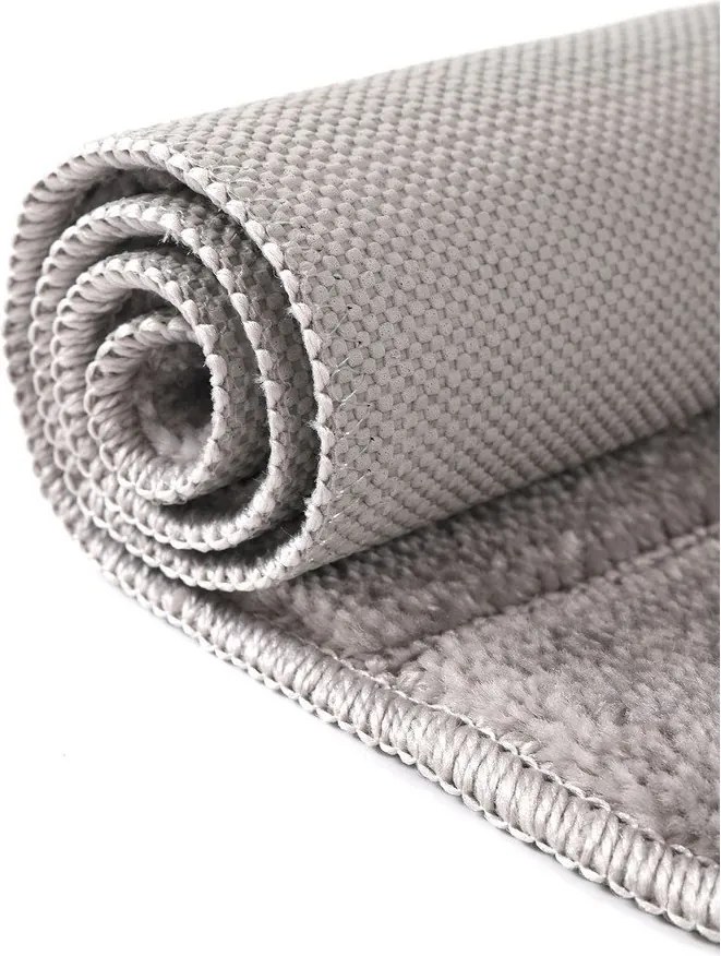 Covorașe de baie gri 2 buc. 50x80 cm Yeni Cizgli – Foutastic