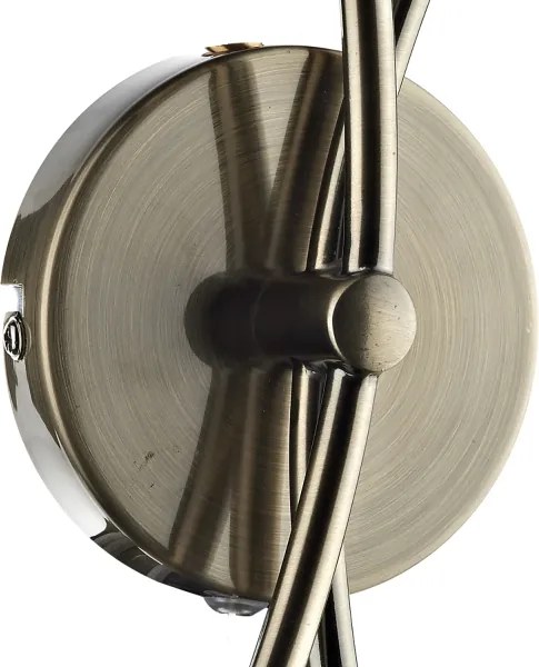 Där Lighting SEA0975 - Aplică de perete SEATTLE 2xG9/40W/230V alamă