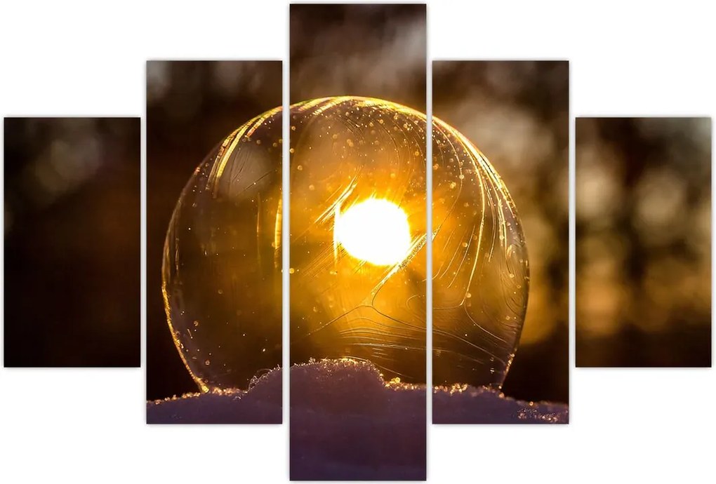 Tablou - Bulă transparentă (150x105 cm)