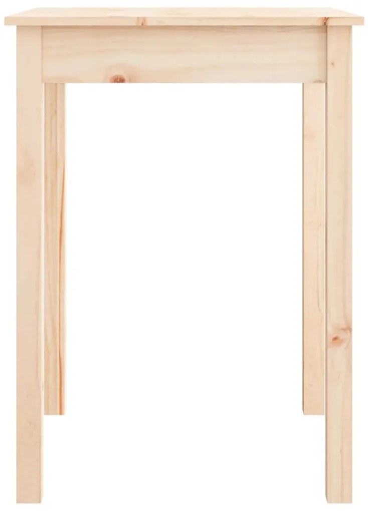 Masa de sufragerie, 55x55x75 cm, lemn masiv de pin