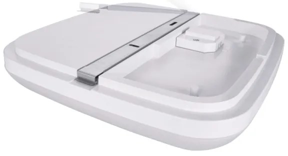 Plafonieră LED exterior DORI LED/18W/230V IP54 pătrat