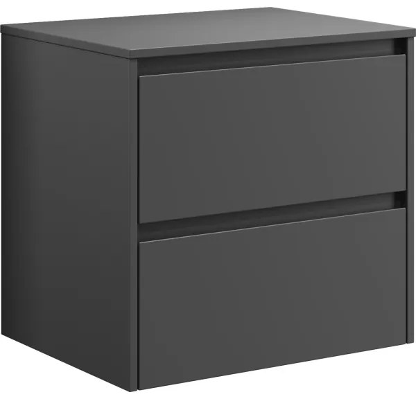 Dulap pentru lavoar TRONDHEIM, 60 cm, antracit