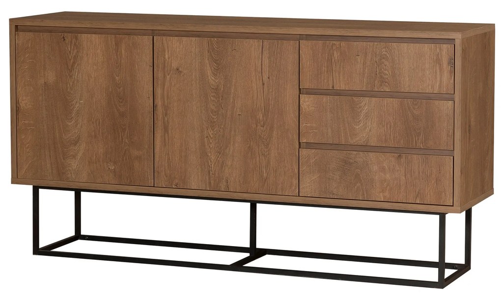 Mobilier living Lexuna 9 (Nuc + Negru). 1089159