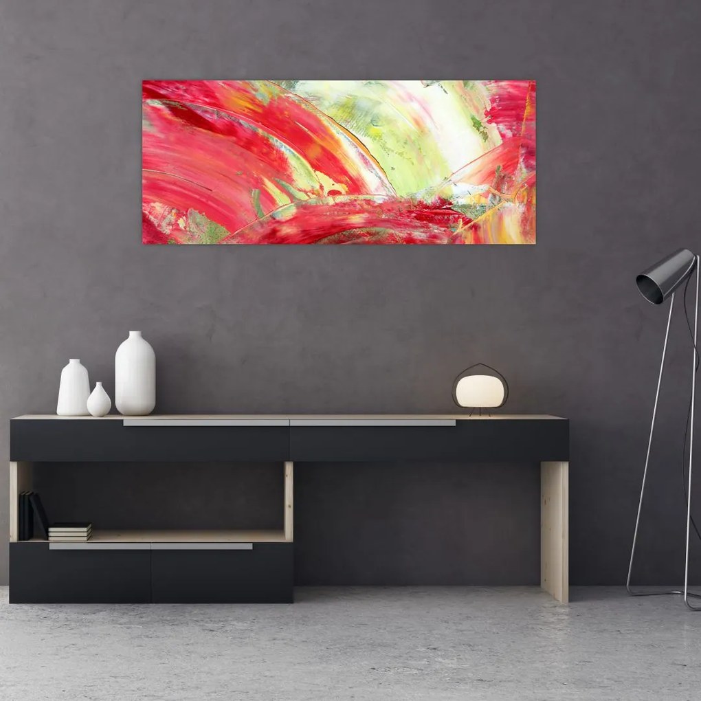 Tablou cu abstracție - pictura (120x50 cm)