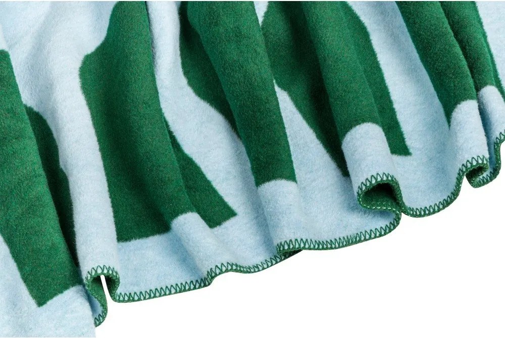 Pătură verde/albastră 150x200 cm Gilli – noo.ma