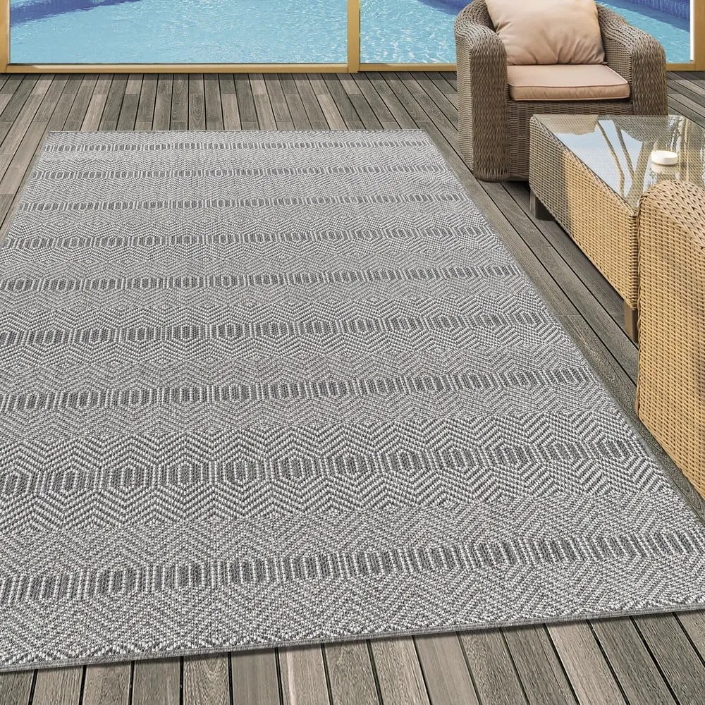 Covor de exterior gri 120x170 cm Aruba – Ayyildiz Carpets