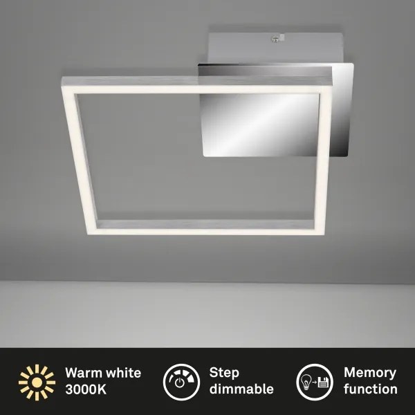 Plafonieră LED dimabilă FRAMES LED/9,7W/230V Briloner 3105-018