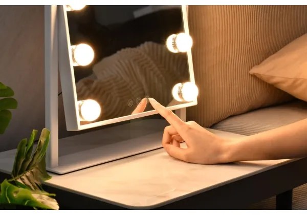 Oglindă LED cosmetică dimabilă Immax 08984L MUST HAVE LED/12W/230V