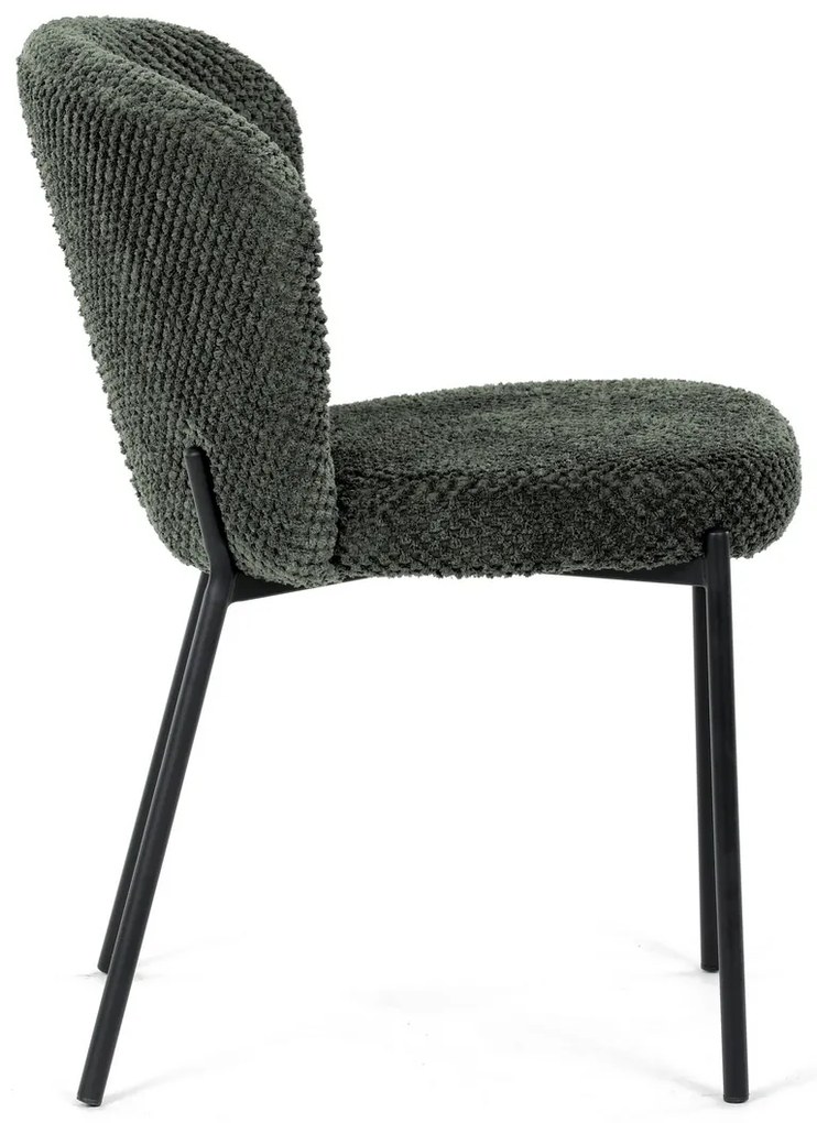 Set de scaune de sufragerie Bouclé CT-W1077 GRN2,4 buc