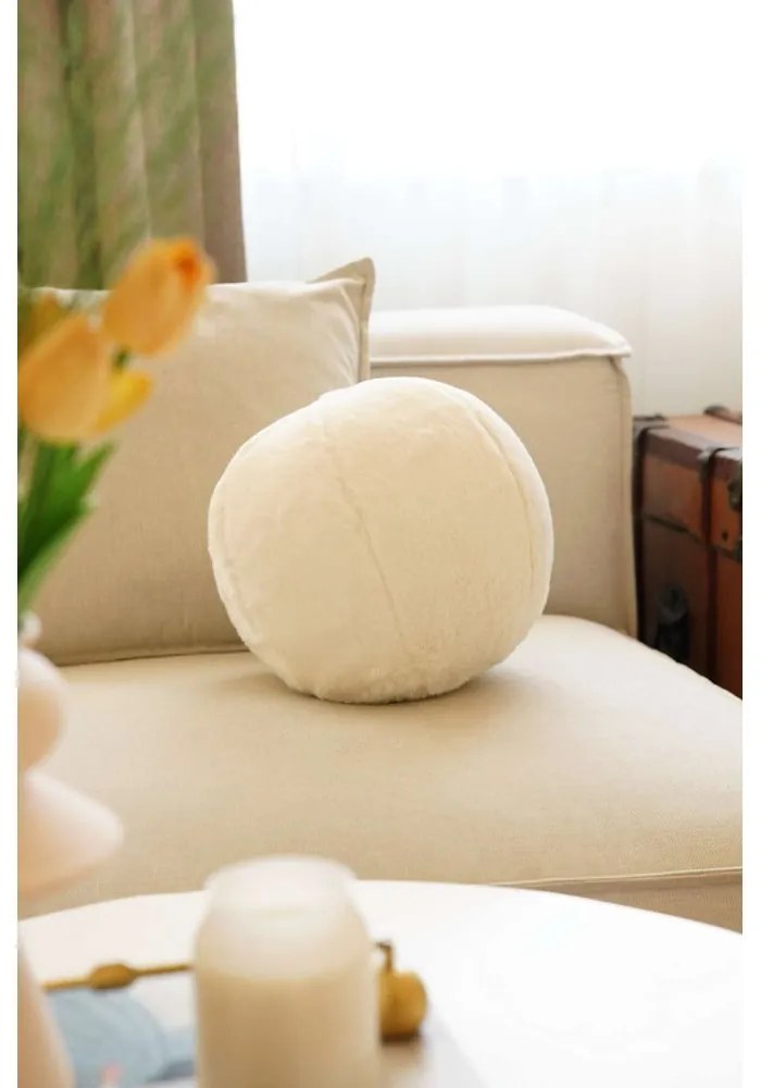 Pernă decorativă din micropluș, cocolino ø 25 cm Top – Mioli Decor