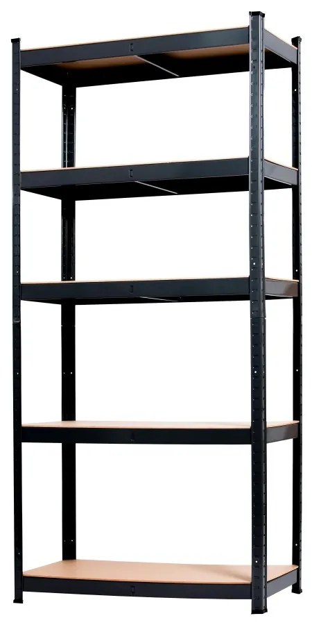 Raft rezistent 150x70x30 cm 150 kg negru