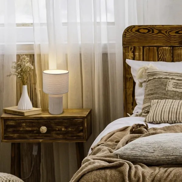 Brilo - Lampă de masă INO 1xE14/10W/230V albă